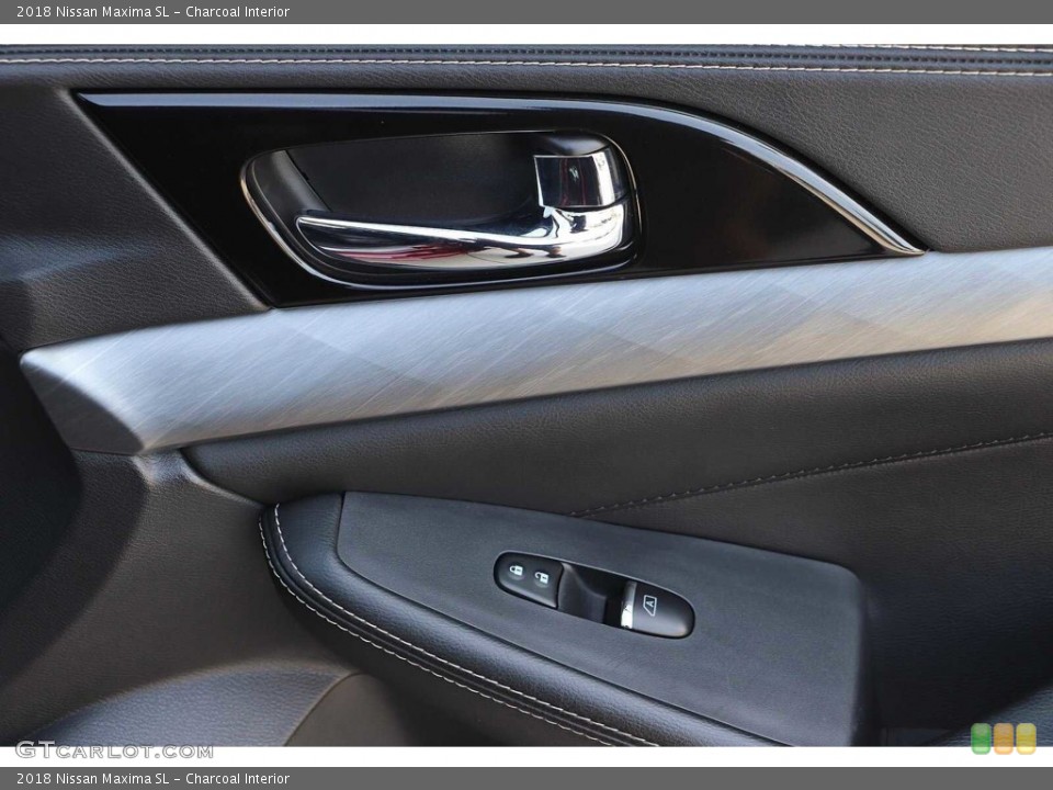 Charcoal Interior Door Panel for the 2018 Nissan Maxima SL #144519666