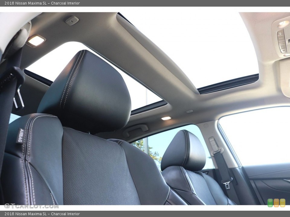 Charcoal Interior Sunroof for the 2018 Nissan Maxima SL #144519702