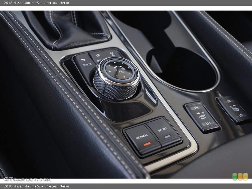 Charcoal Interior Controls for the 2018 Nissan Maxima SL #144519867