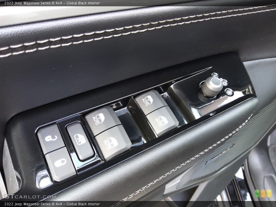 Global Black Interior Controls for the 2022 Jeep Wagoneer Series III 4x4 #144520236