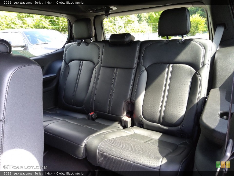 Global Black Interior Rear Seat for the 2022 Jeep Wagoneer Series III 4x4 #144520329