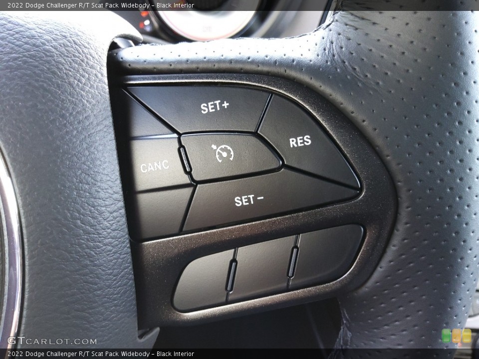 Black Interior Steering Wheel for the 2022 Dodge Challenger R/T Scat Pack Widebody #144521245