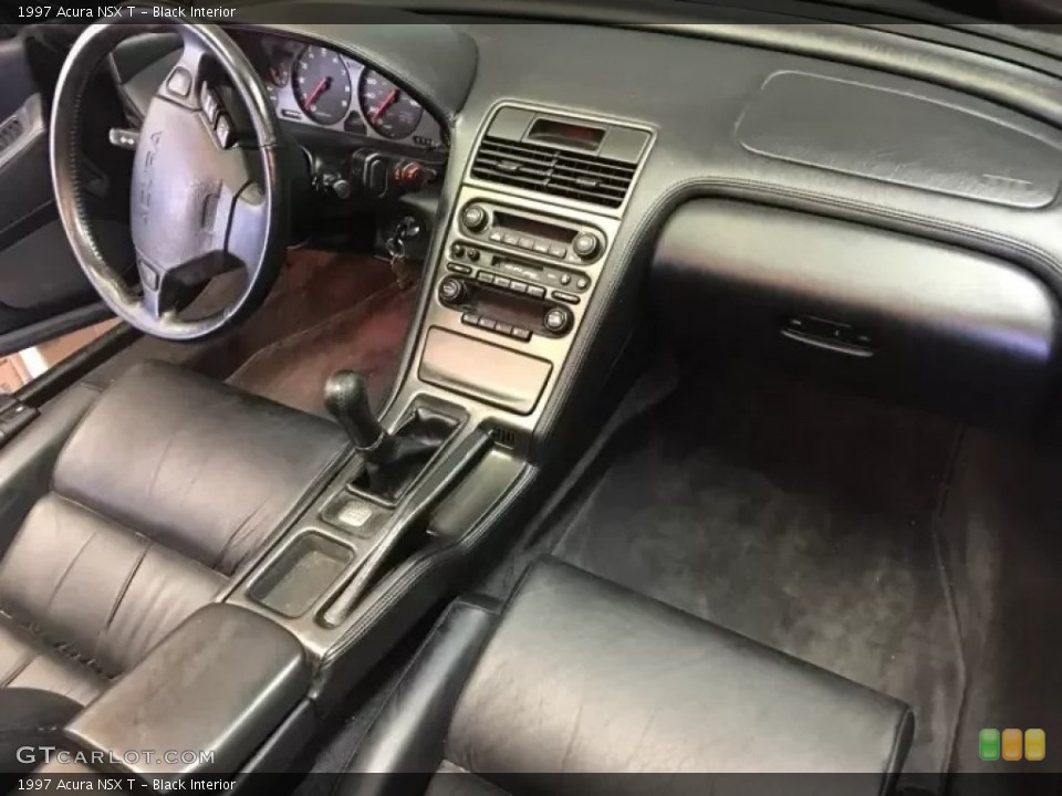 Black Interior Dashboard for the 1997 Acura NSX T #144521795