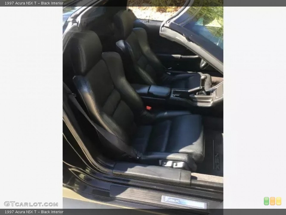 Black 1997 Acura NSX Interiors