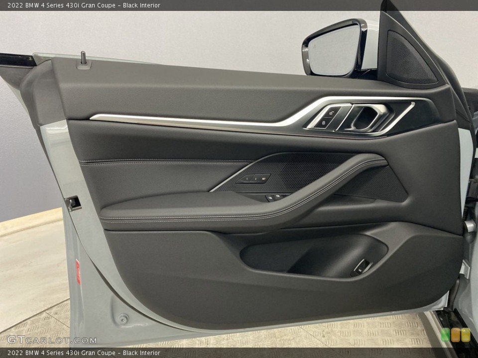 Black Interior Door Panel for the 2022 BMW 4 Series 430i Gran Coupe #144522961