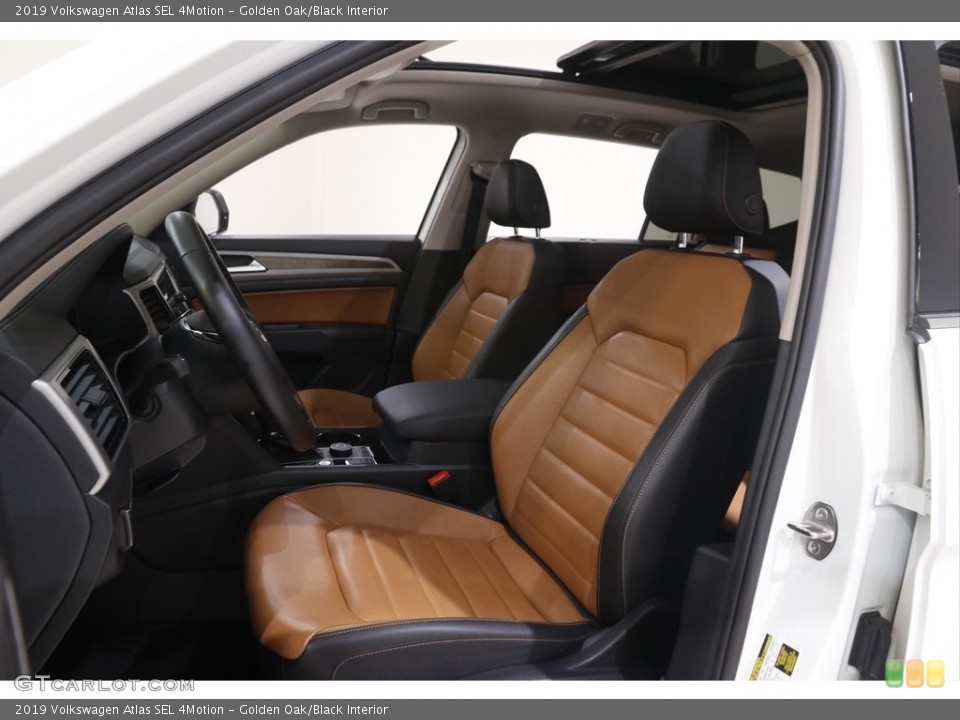 Golden Oak/Black Interior Front Seat for the 2019 Volkswagen Atlas SEL 4Motion #144523231