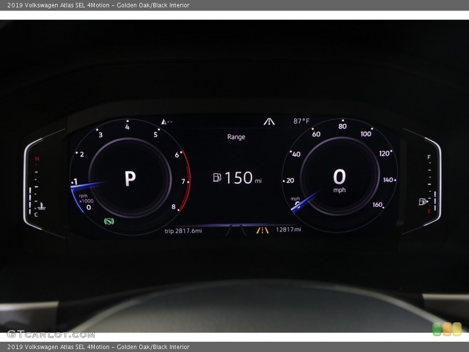 Golden Oak/Black Interior Gauges for the 2019 Volkswagen Atlas SEL 4Motion #144523282