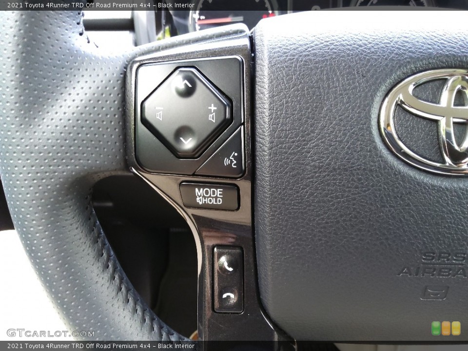 Black Interior Steering Wheel for the 2021 Toyota 4Runner TRD Off Road Premium 4x4 #144525571