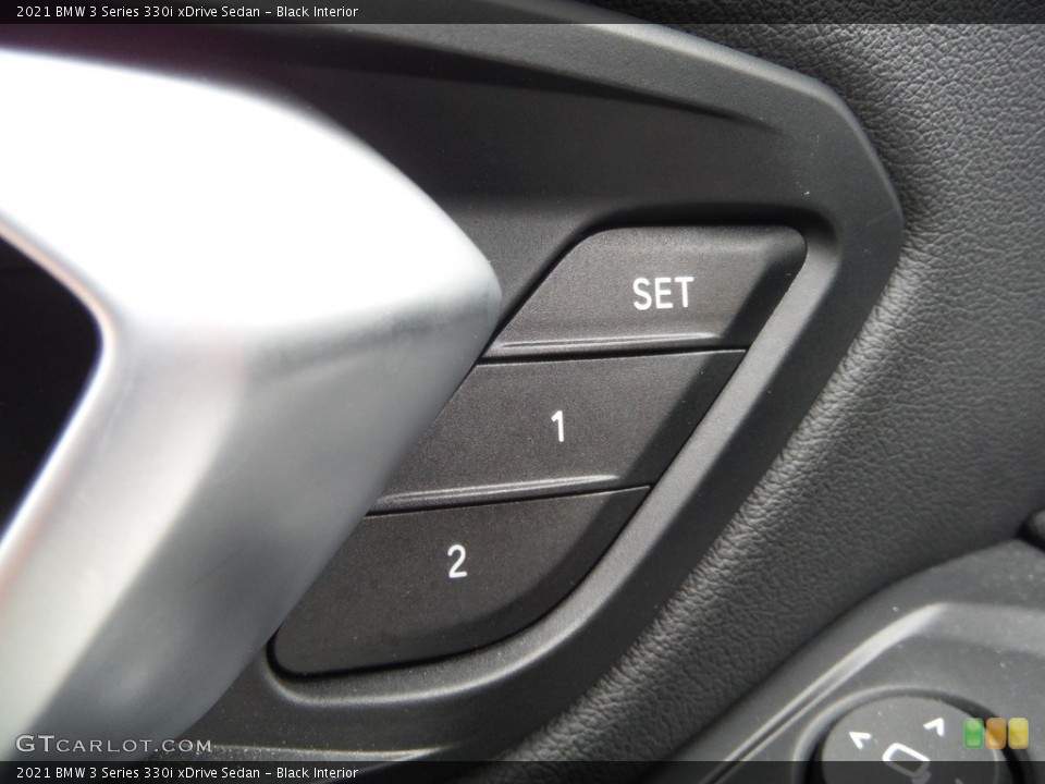 Black Interior Controls for the 2021 BMW 3 Series 330i xDrive Sedan #144525988