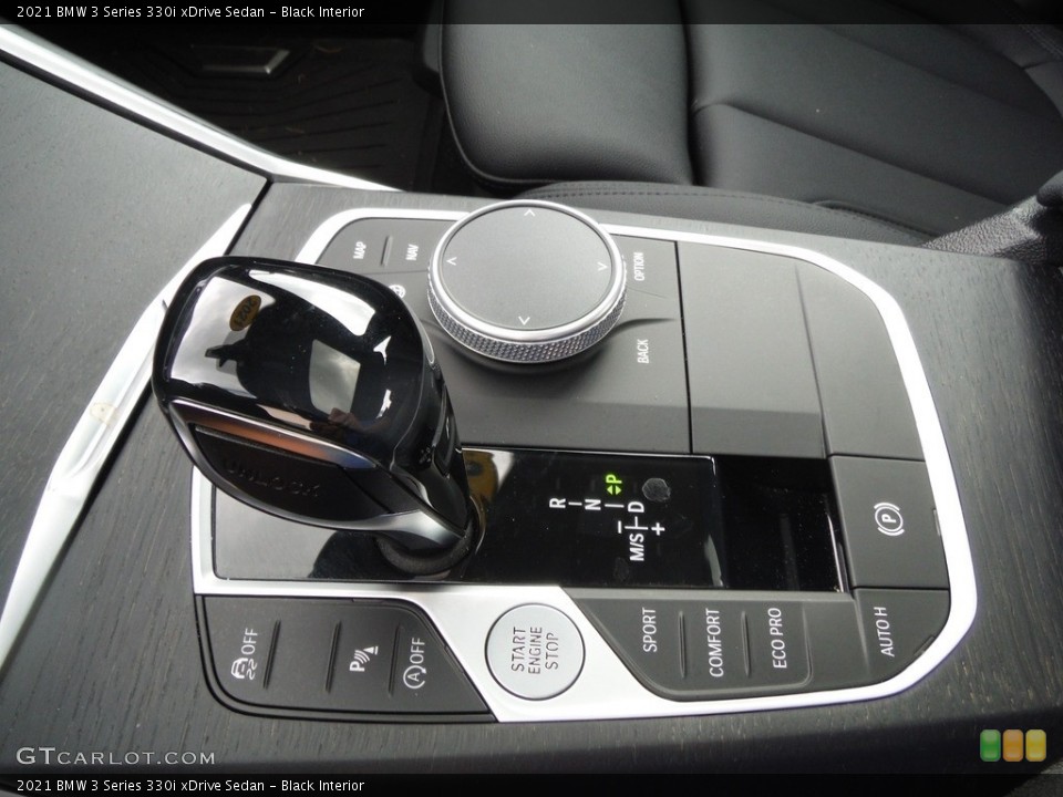 Black Interior Transmission for the 2021 BMW 3 Series 330i xDrive Sedan #144526054