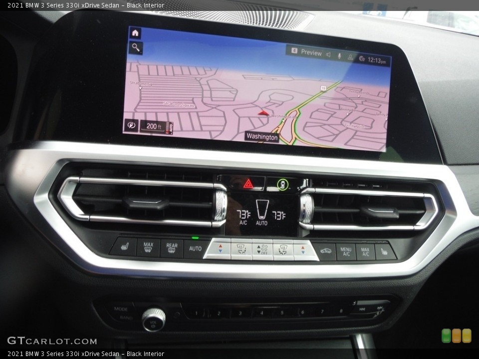 Black Interior Controls for the 2021 BMW 3 Series 330i xDrive Sedan #144526090