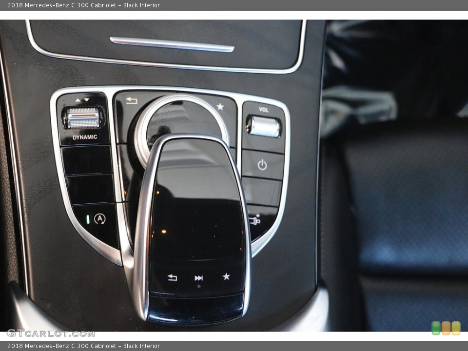 Black Interior Transmission for the 2018 Mercedes-Benz C 300 Cabriolet #144526228