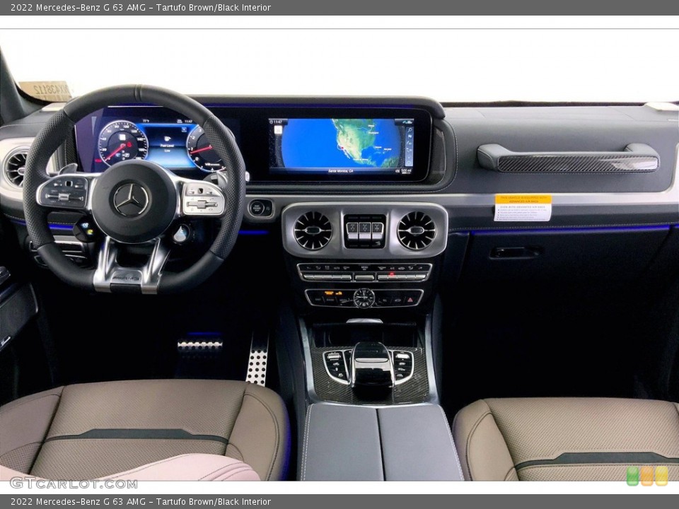 Tartufo Brown/Black Interior Dashboard for the 2022 Mercedes-Benz G 63 AMG #144526777