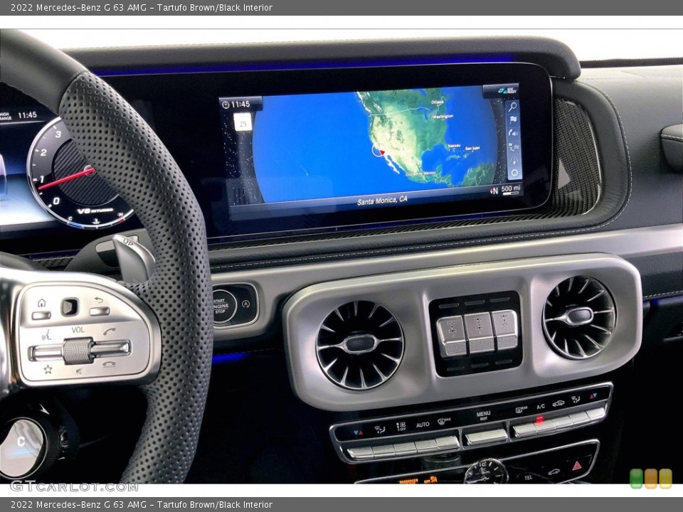 Tartufo Brown/Black Interior Navigation for the 2022 Mercedes-Benz G 63 AMG #144526810