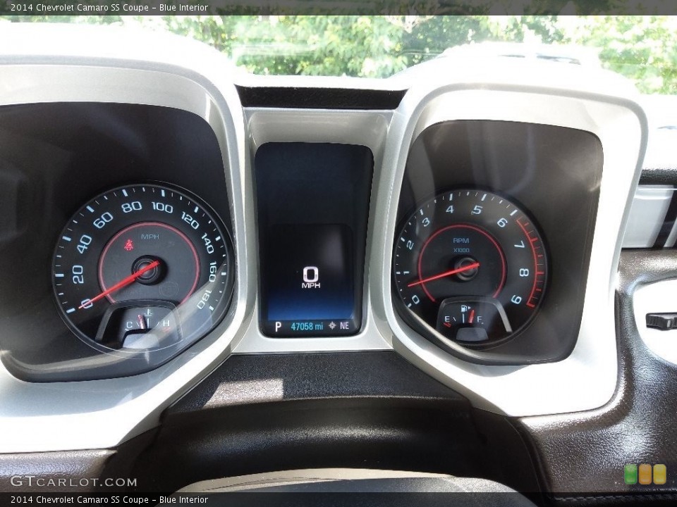 Blue Interior Gauges for the 2014 Chevrolet Camaro SS Coupe #144527479