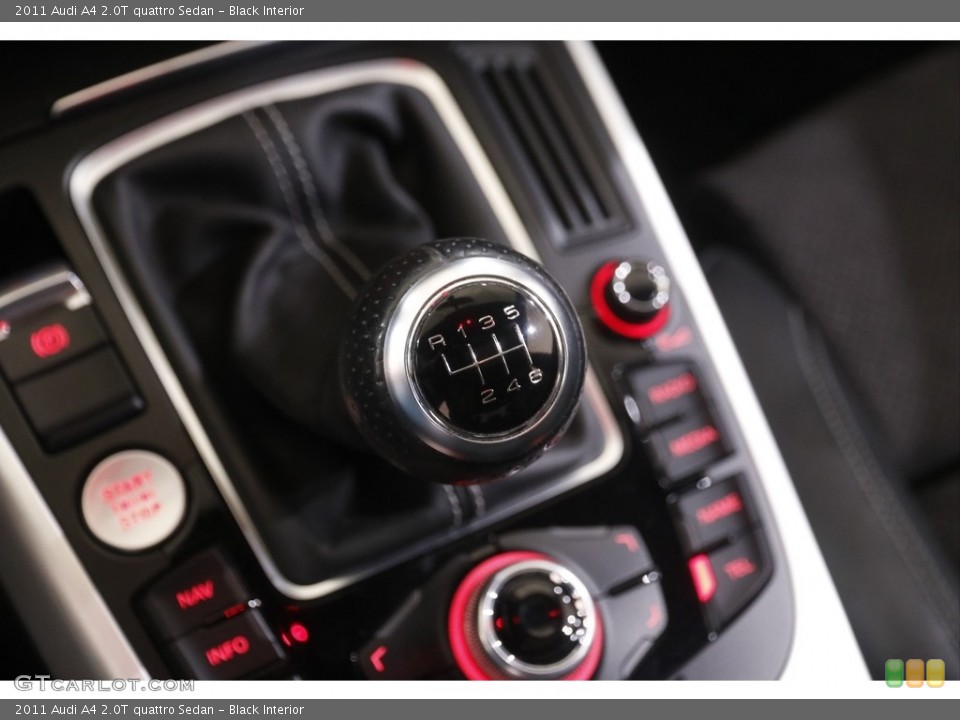 Black Interior Transmission for the 2011 Audi A4 2.0T quattro Sedan #144527692