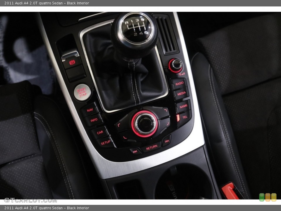 Black Interior Transmission for the 2011 Audi A4 2.0T quattro Sedan #144527716