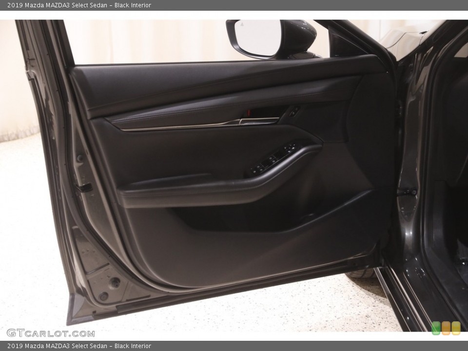Black Interior Door Panel for the 2019 Mazda MAZDA3 Select Sedan #144529087