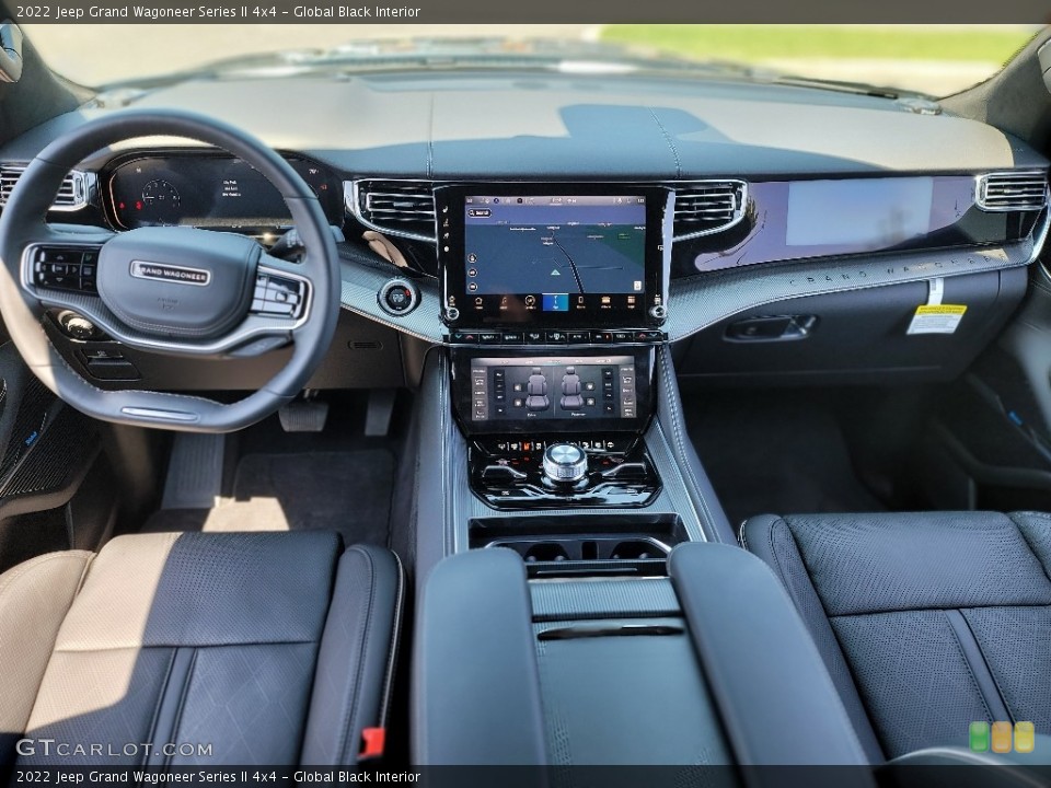 Global Black Interior Photo for the 2022 Jeep Grand Wagoneer Series II 4x4 #144529369