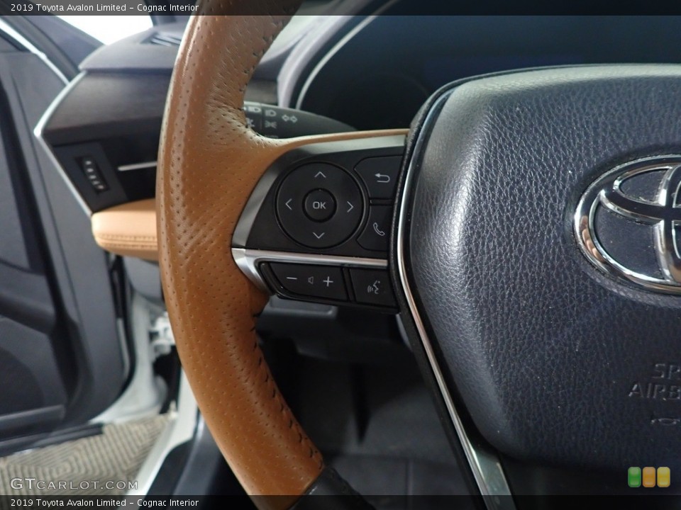 Cognac Interior Steering Wheel for the 2019 Toyota Avalon Limited #144531529