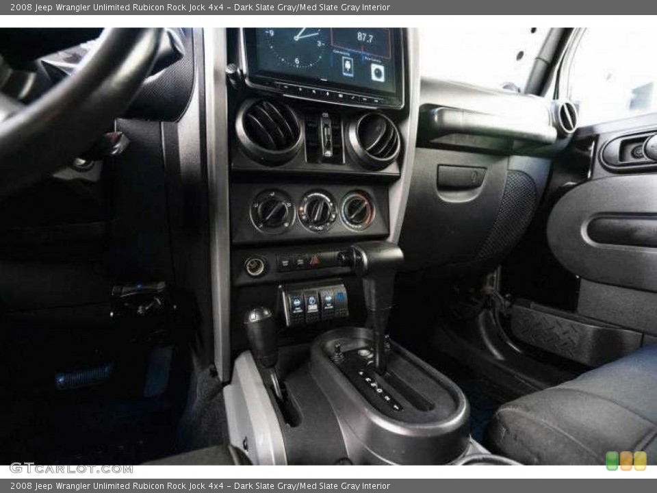 Dark Slate Gray/Med Slate Gray Interior Transmission for the 2008 Jeep Wrangler Unlimited Rubicon Rock Jock 4x4 #144533476