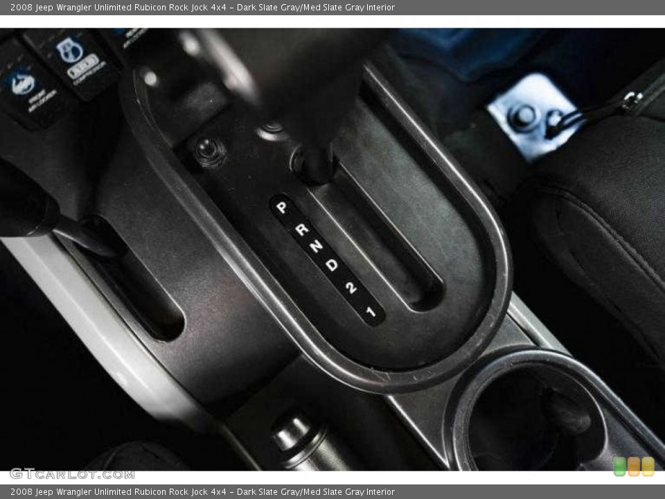 Dark Slate Gray/Med Slate Gray Interior Transmission for the 2008 Jeep Wrangler Unlimited Rubicon Rock Jock 4x4 #144533496