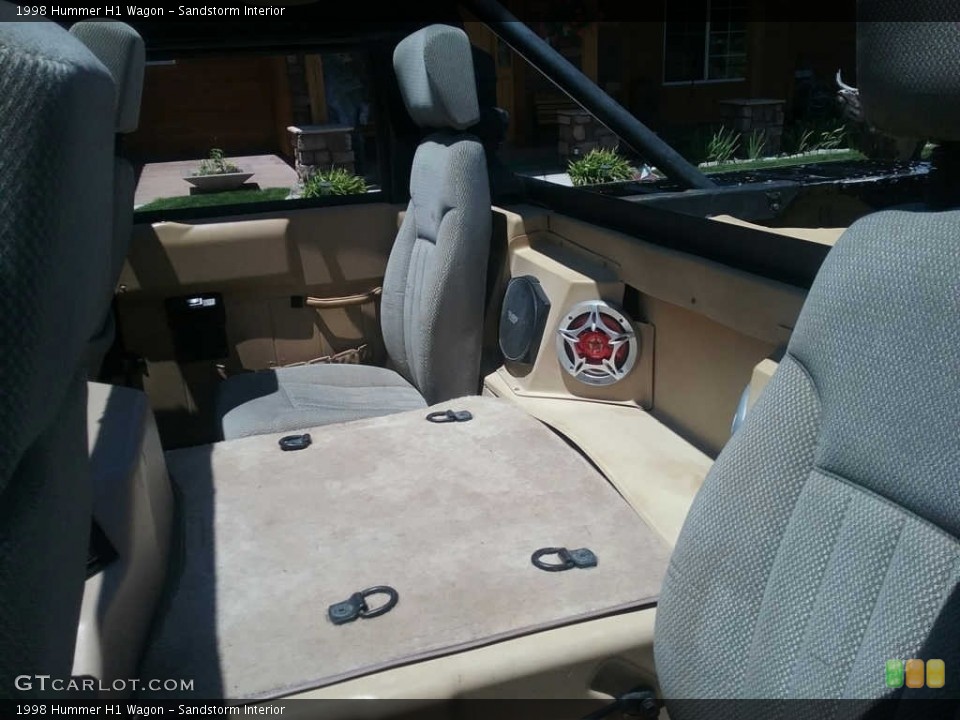 Sandstorm Interior Rear Seat for the 1998 Hummer H1 Wagon #144535414