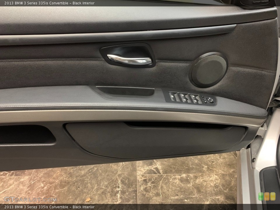 Black Interior Door Panel for the 2013 BMW 3 Series 335is Convertible #144536539