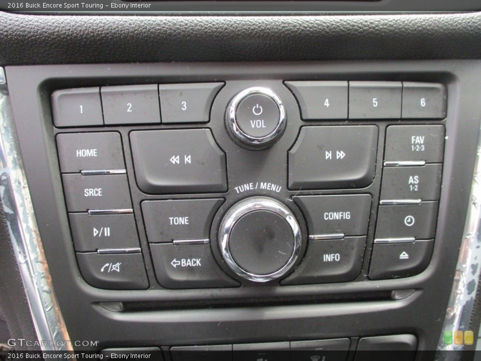 Ebony Interior Controls for the 2016 Buick Encore Sport Touring #144537904