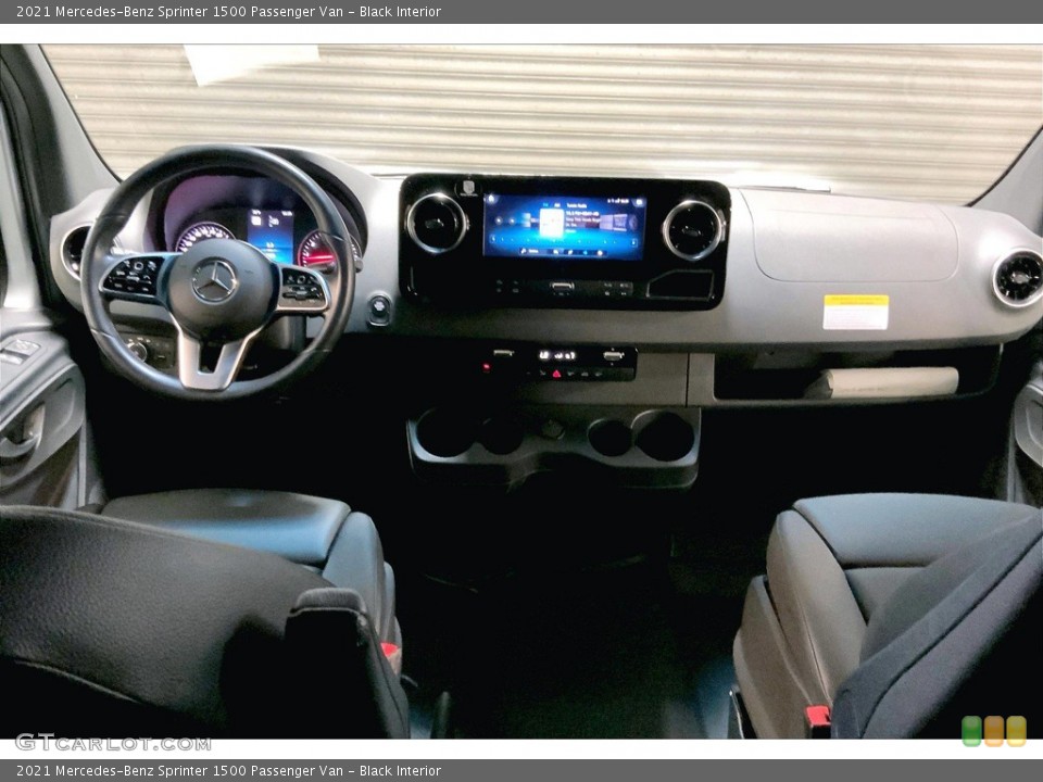 Black Interior Front Seat for the 2021 Mercedes-Benz Sprinter 1500 Passenger Van #144540014