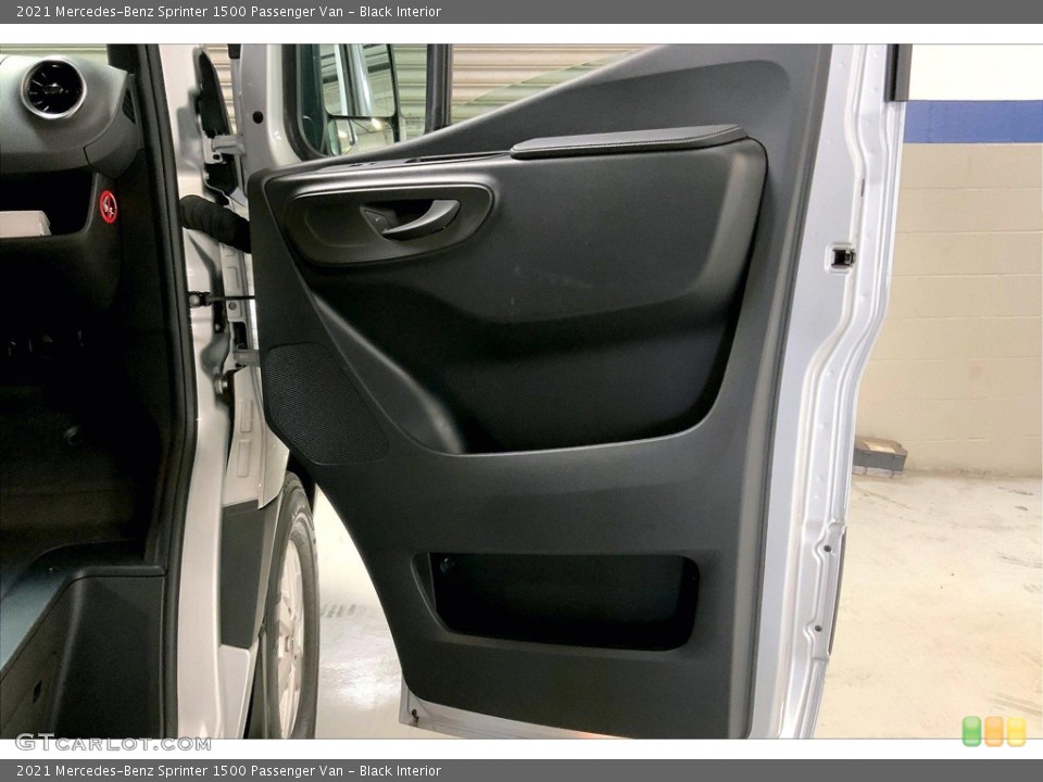 Black Interior Door Panel for the 2021 Mercedes-Benz Sprinter 1500 Passenger Van #144540320