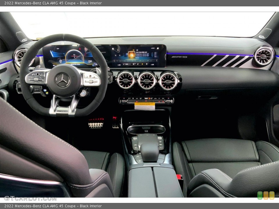 Black Interior Dashboard for the 2022 Mercedes-Benz CLA AMG 45 Coupe #144540767