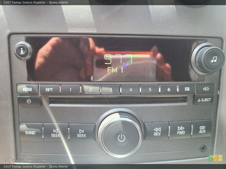 Ebony Interior Audio System for the 2007 Pontiac Solstice Roadster #144541715