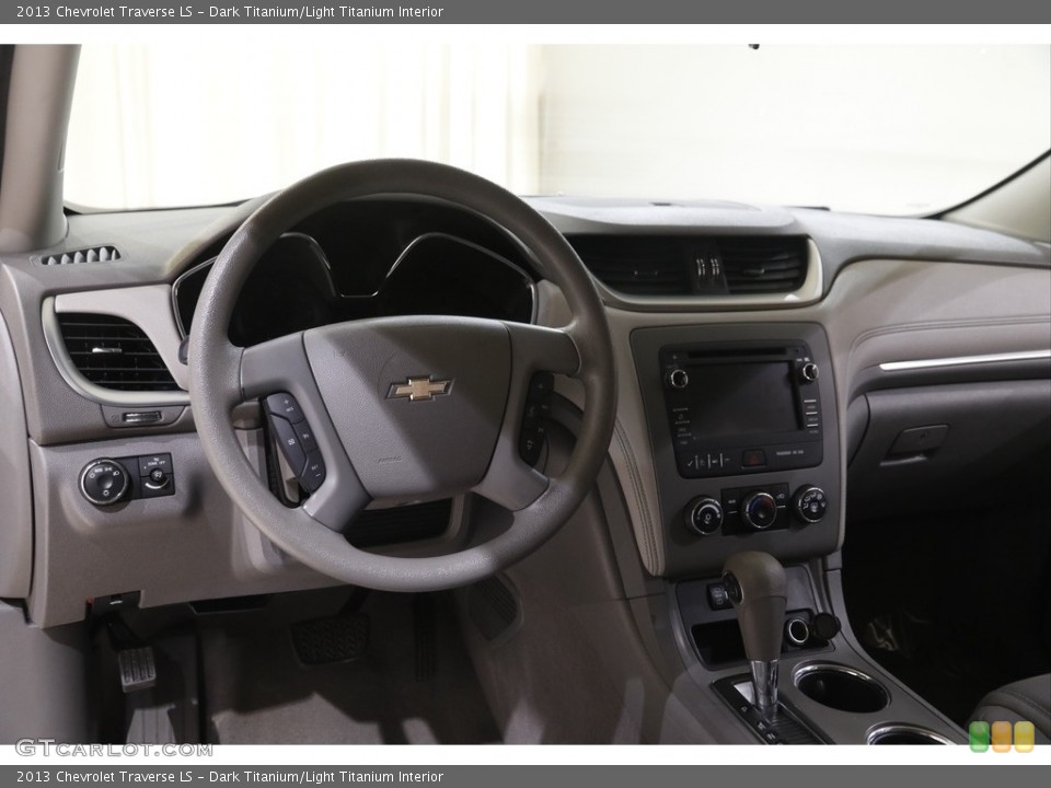 Dark Titanium/Light Titanium Interior Dashboard for the 2013 Chevrolet Traverse LS #144546743