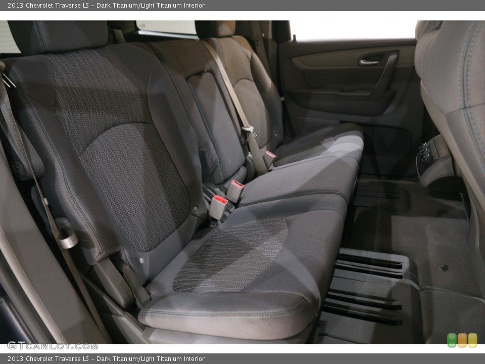 Dark Titanium/Light Titanium Interior Rear Seat for the 2013 Chevrolet Traverse LS #144546791