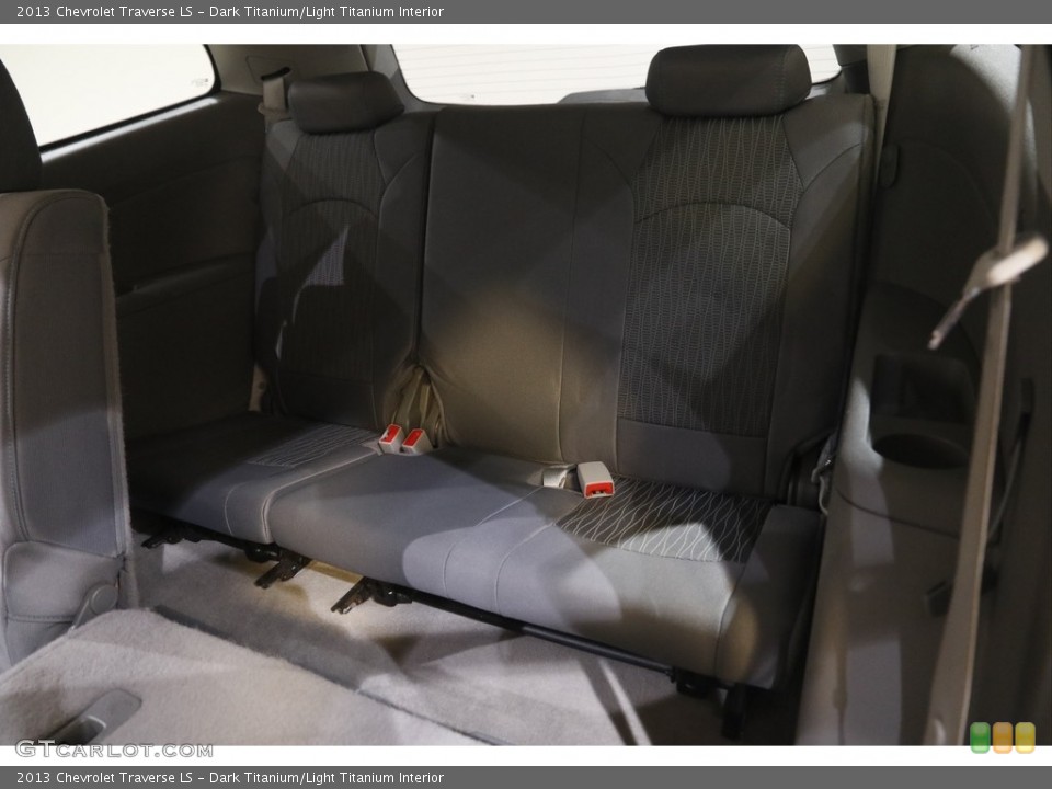 Dark Titanium/Light Titanium Interior Rear Seat for the 2013 Chevrolet Traverse LS #144546800