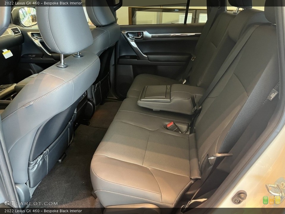 Bespoke Black Interior Rear Seat for the 2022 Lexus GX 460 #144547398