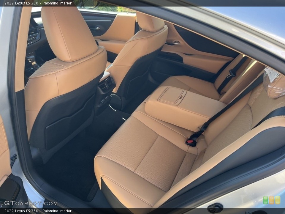 Palomino Interior Rear Seat for the 2022 Lexus ES 350 #144547501