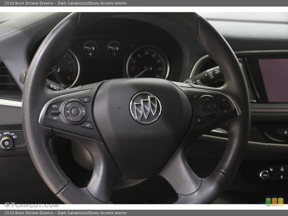 Dark Galvanized/Ebony Accents Interior Steering Wheel for the 2019 Buick Enclave Essence #144548217