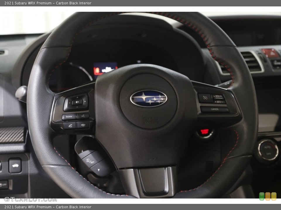 Carbon Black Interior Steering Wheel for the 2021 Subaru WRX Premium #144548229