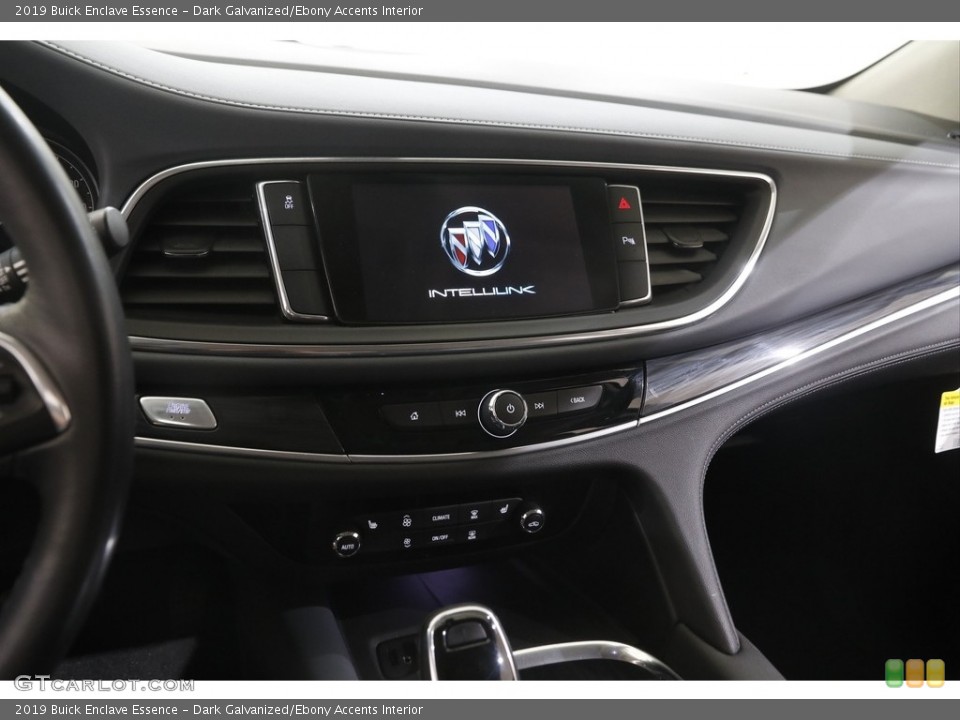 Dark Galvanized/Ebony Accents Interior Controls for the 2019 Buick Enclave Essence #144548265
