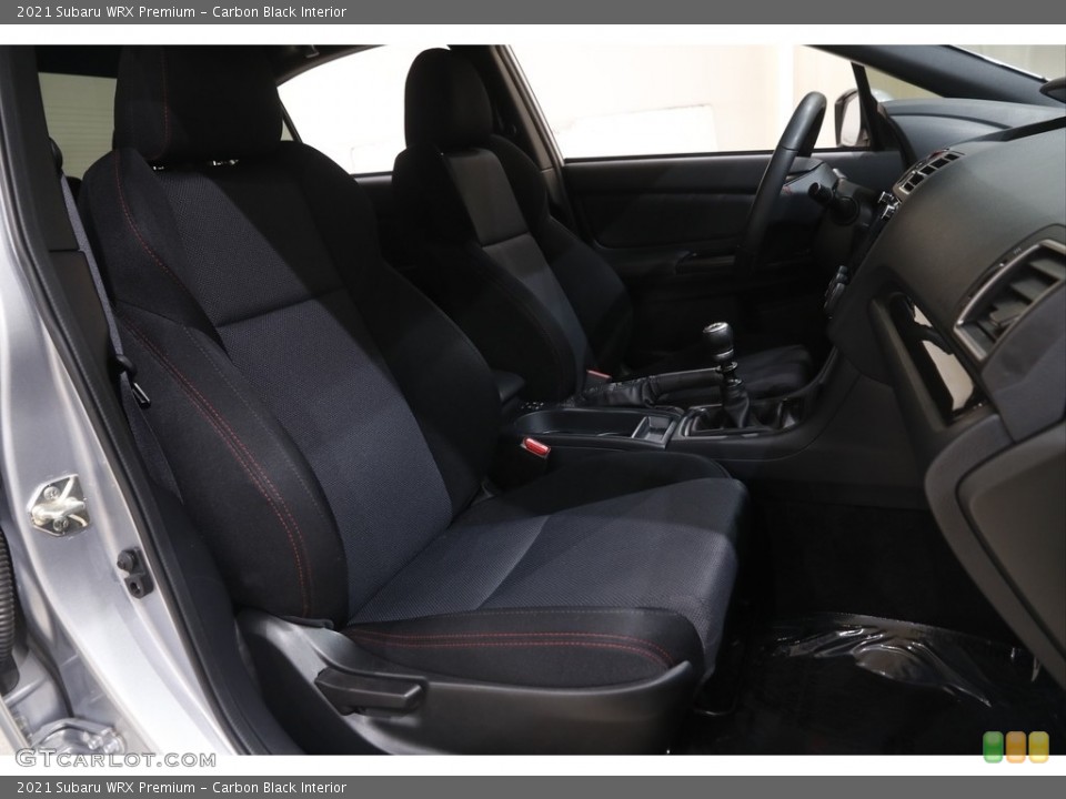 Carbon Black Interior Front Seat for the 2021 Subaru WRX Premium #144548505
