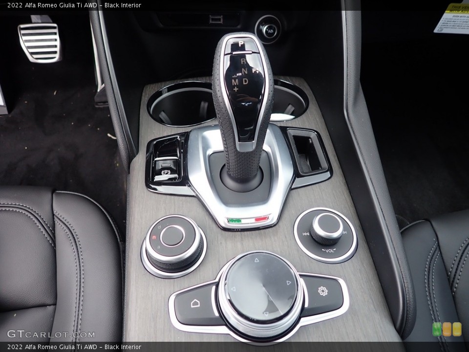 Black Interior Transmission for the 2022 Alfa Romeo Giulia Ti AWD #144549762