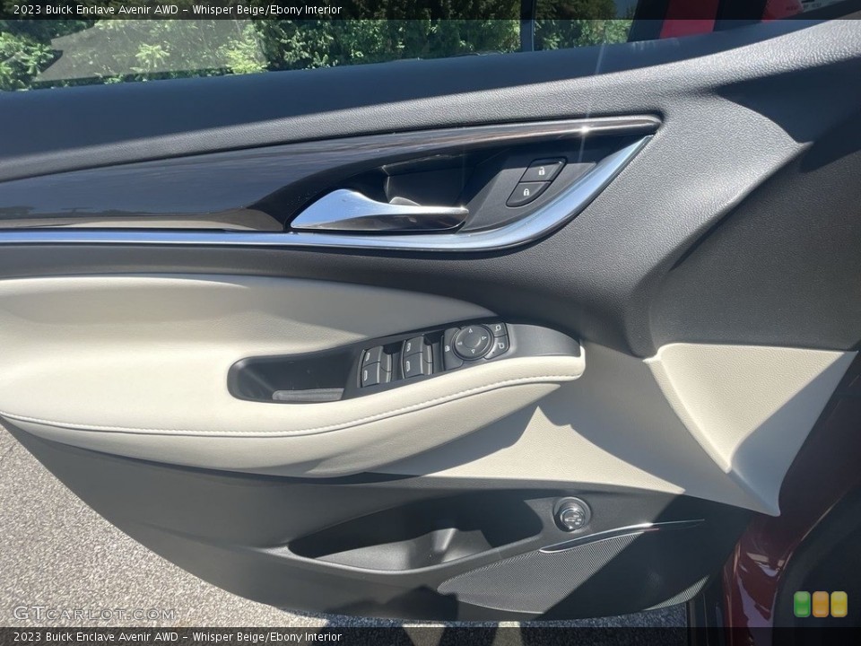 Whisper Beige/Ebony Interior Door Panel for the 2023 Buick Enclave Avenir AWD #144549918