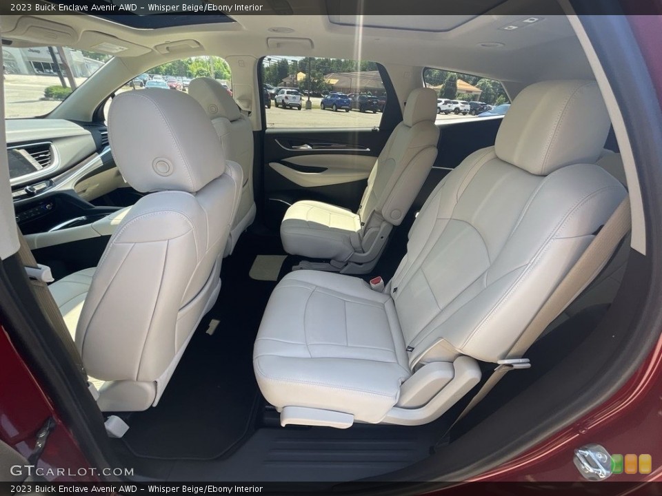 Whisper Beige/Ebony Interior Rear Seat for the 2023 Buick Enclave Avenir AWD #144550143