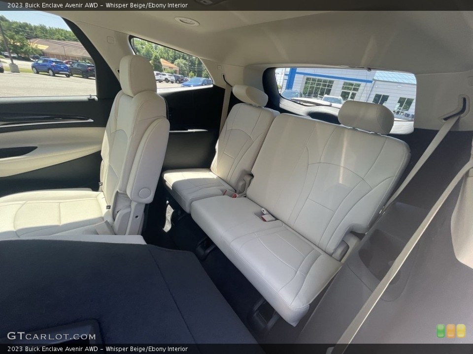 Whisper Beige/Ebony Interior Rear Seat for the 2023 Buick Enclave Avenir AWD #144550164