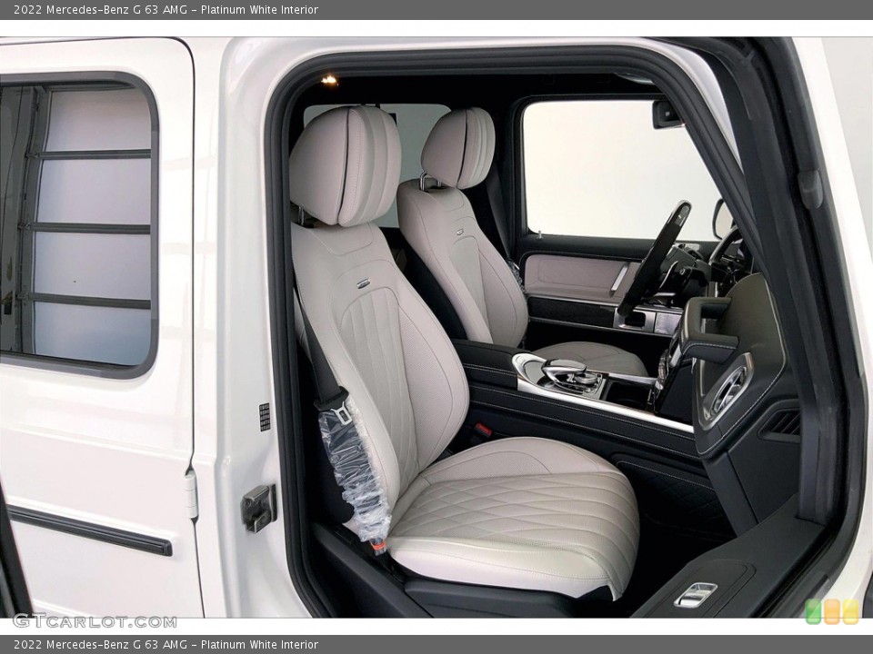 Platinum White 2022 Mercedes-Benz G Interiors