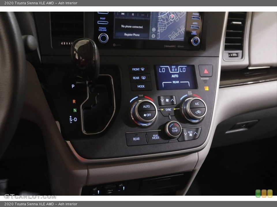 Ash Interior Controls for the 2020 Toyota Sienna XLE AWD #144554647