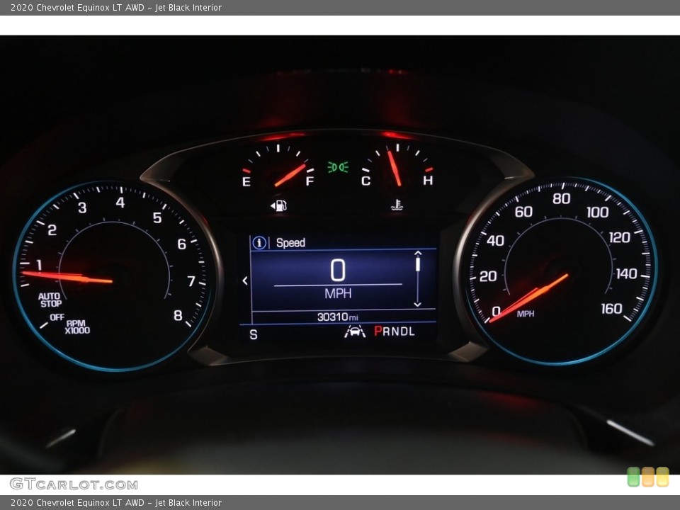 Jet Black Interior Gauges for the 2020 Chevrolet Equinox LT AWD #144555436