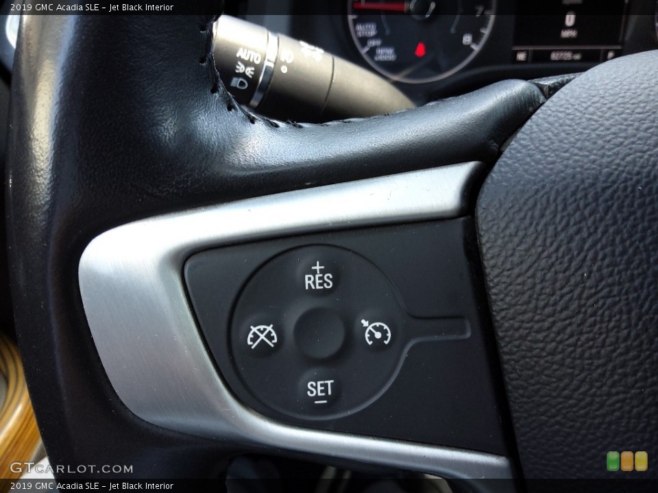 Jet Black Interior Steering Wheel for the 2019 GMC Acadia SLE #144555469